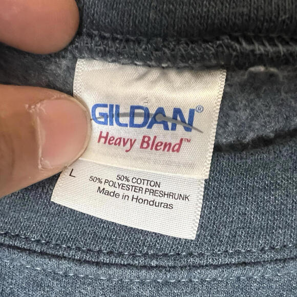 Vintage University Of Pittsburgh Sweatshirt Mens Large Crewneck Pitt Pullover - Picture 2 of 5